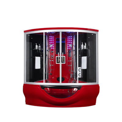 Platinum Red Superior Steam Shower