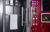 Platinum Red Superior Steam Shower