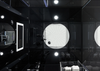 Platinum Black Arezzo Steam Shower