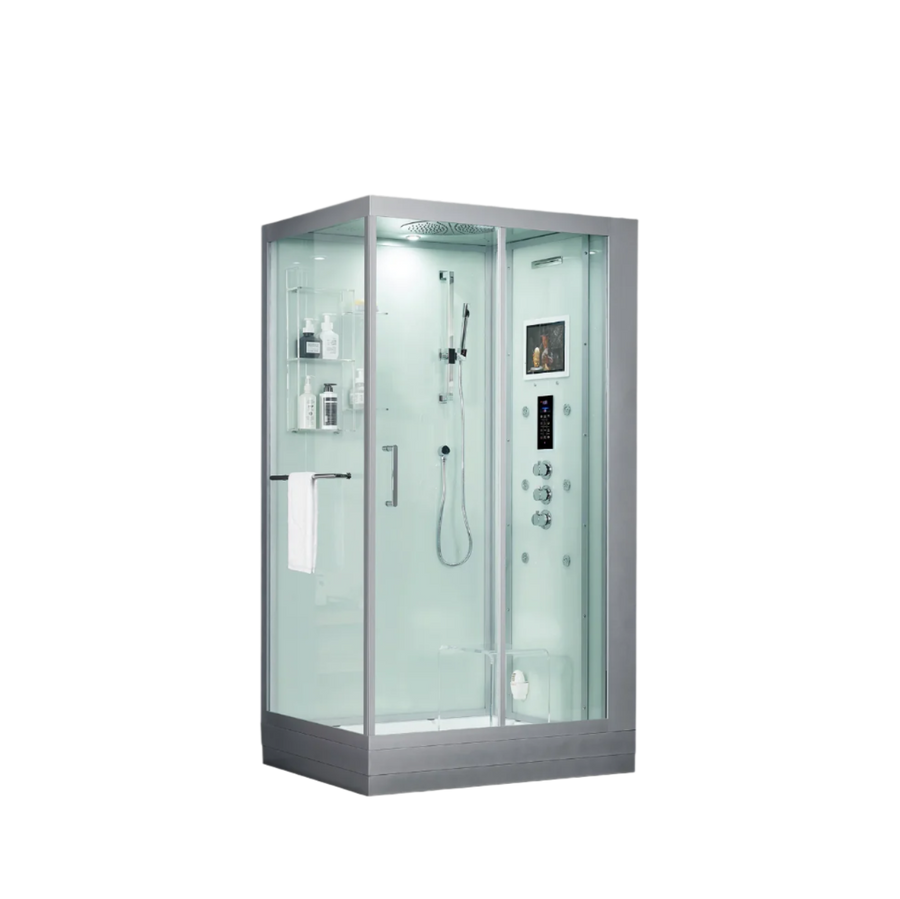 Platinum White Lucca Steam Shower