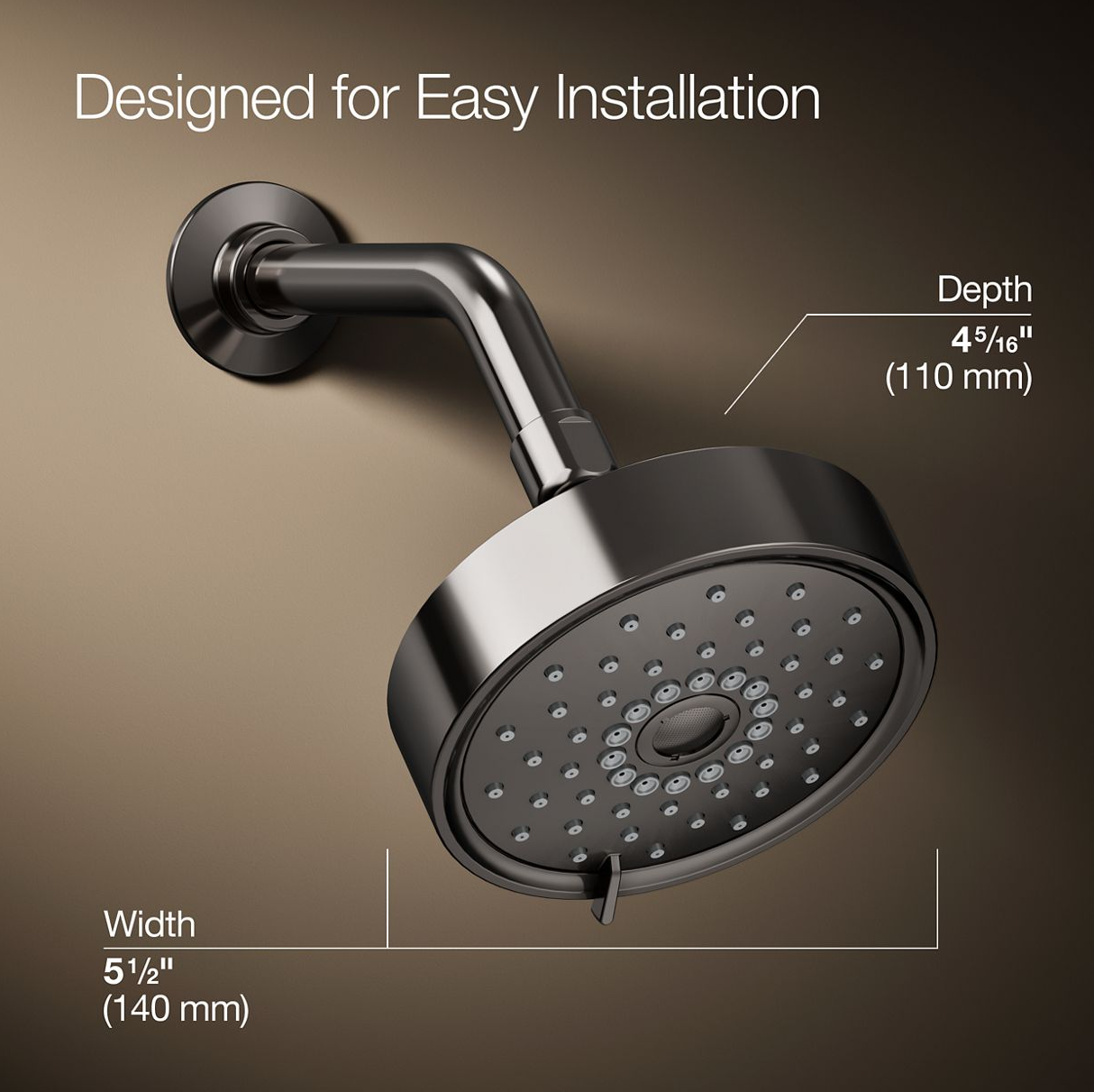 Kohler Titanium Purist Showerhead