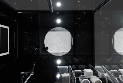 Platinum Black Lucca Steam Shower