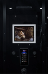 Platinum Black Lucca Steam Shower
